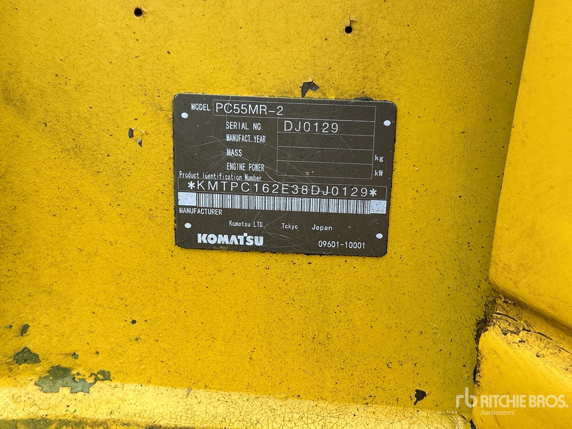 2015 Komatsu PC55MR