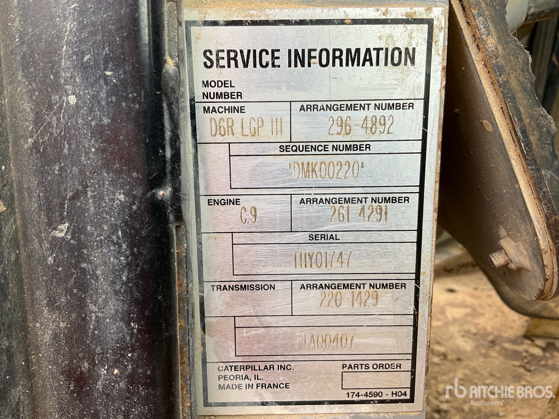 2006 Caterpillar D6R LGP SERIES