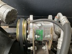 Motor with A/C Compressor
