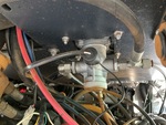 Chassis with Hauptzylinder-/Bremsregler