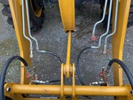 Hydraulik with Zusatzhydraulik, Leitungen