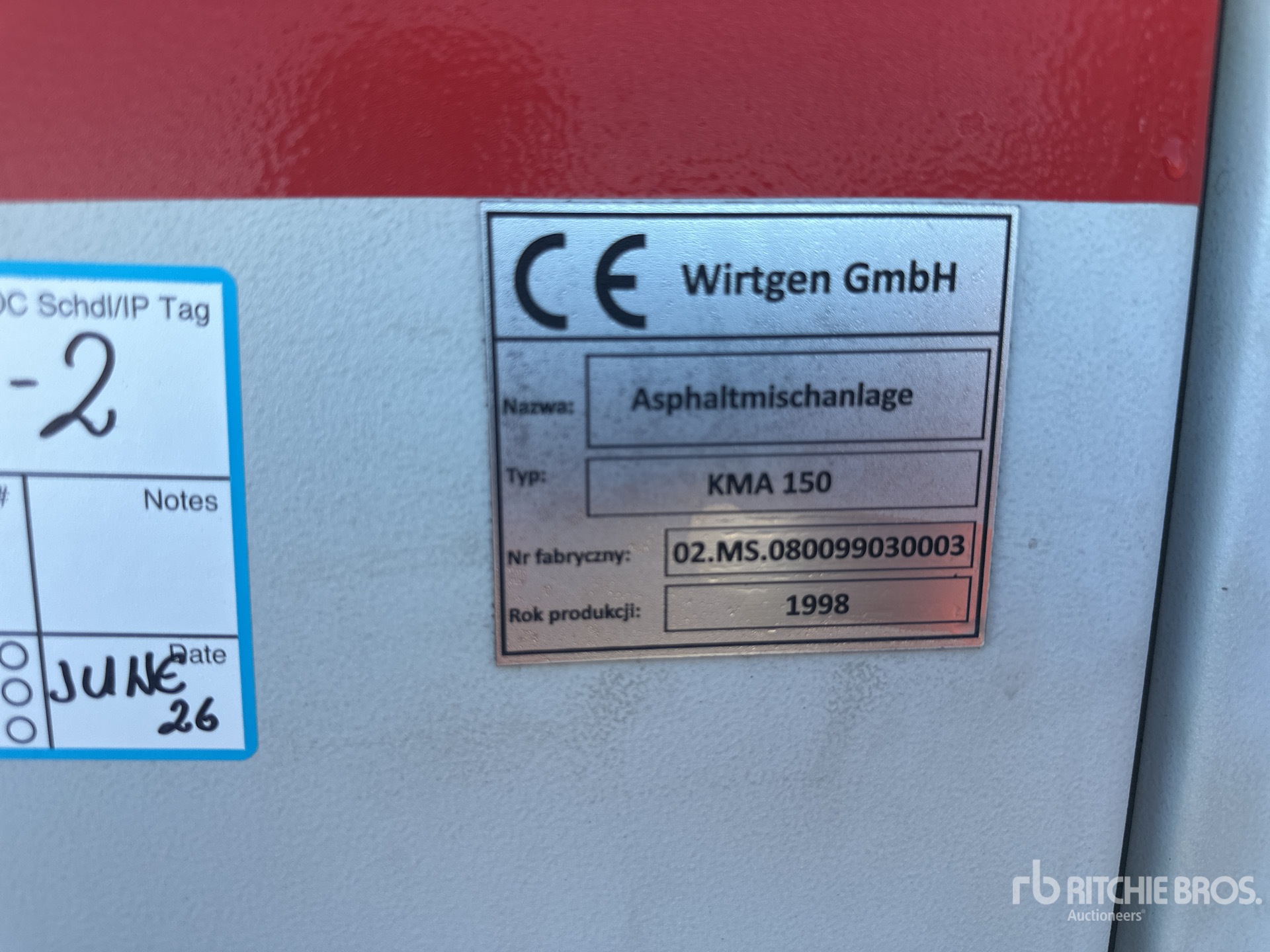 1998 Wirtgen  KMA 150