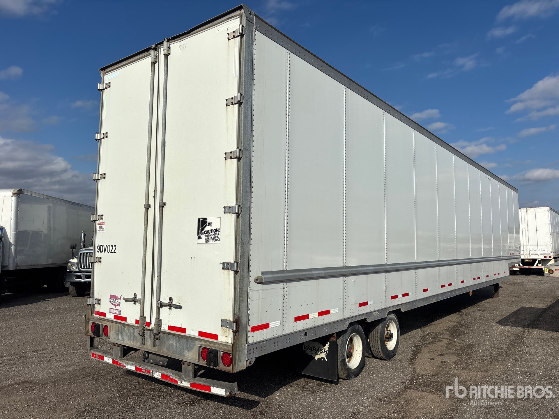 2015 Wabash 53 FT X 102 IN T/A