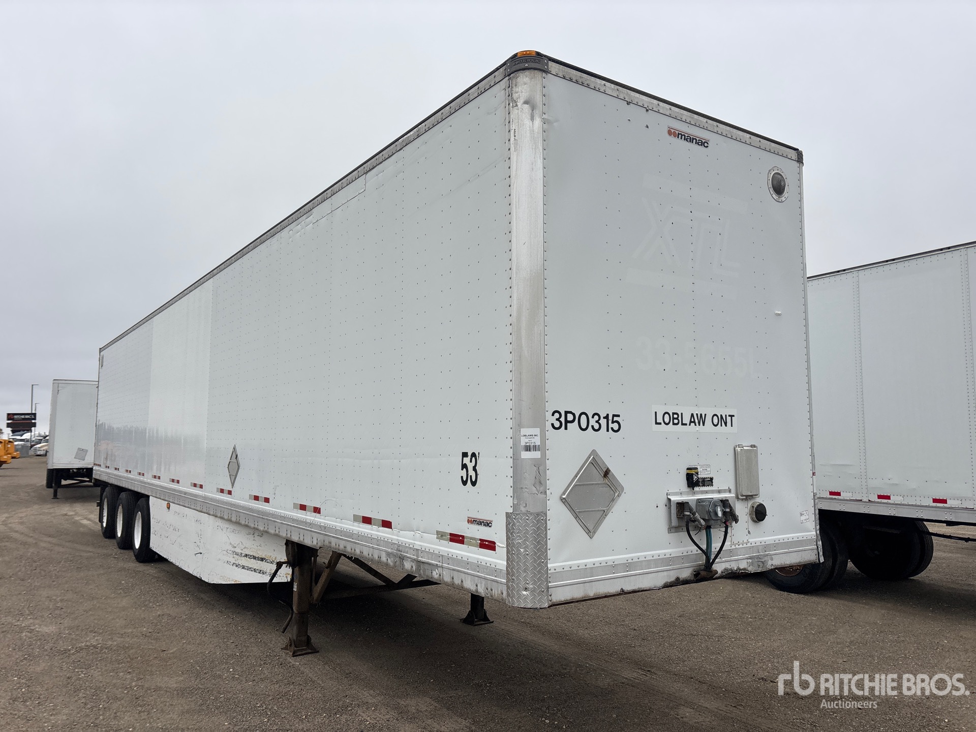 2011 Manac 53 FT X 102 IN TRI/A