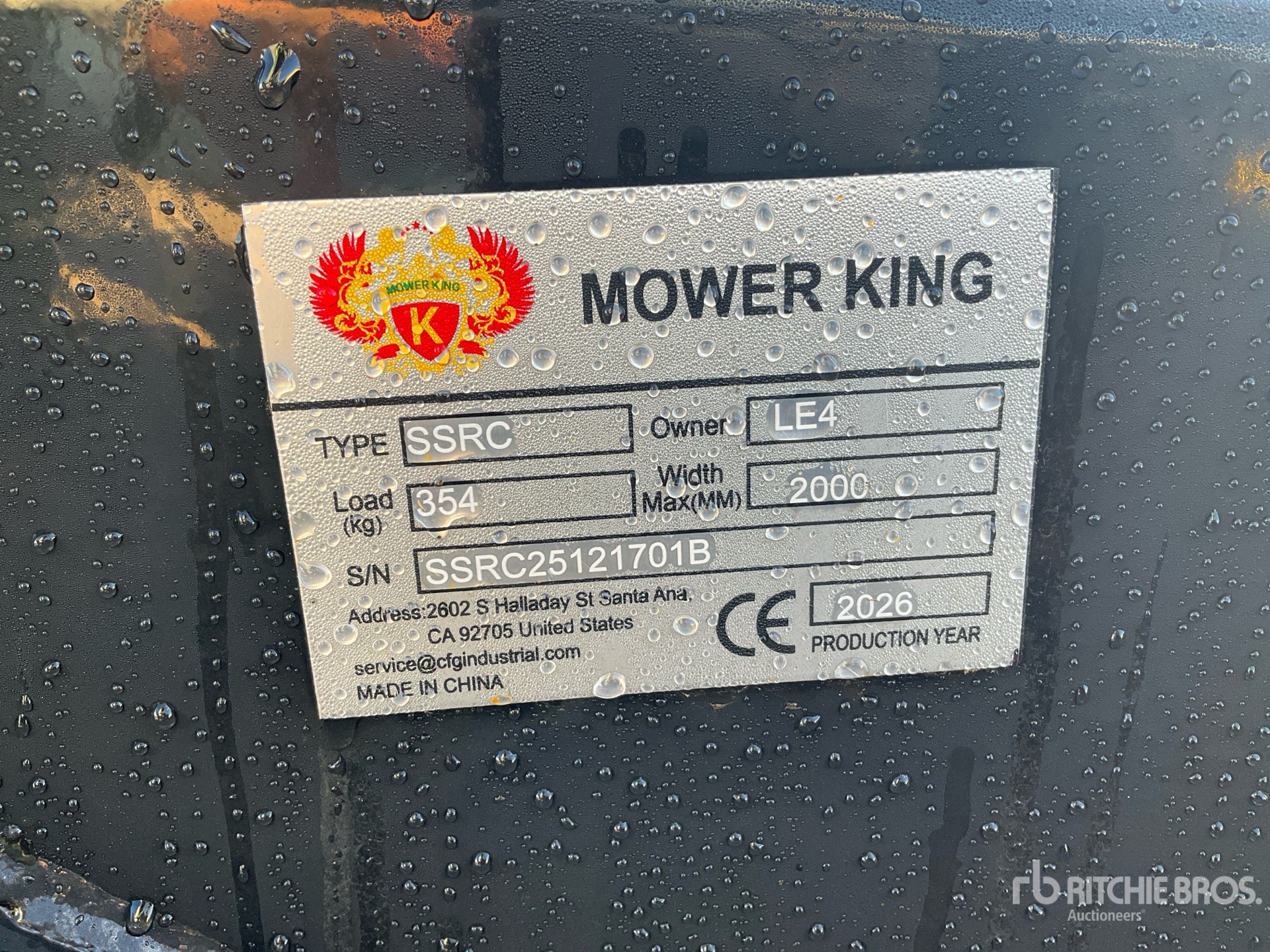 2026 Mower King SSRC