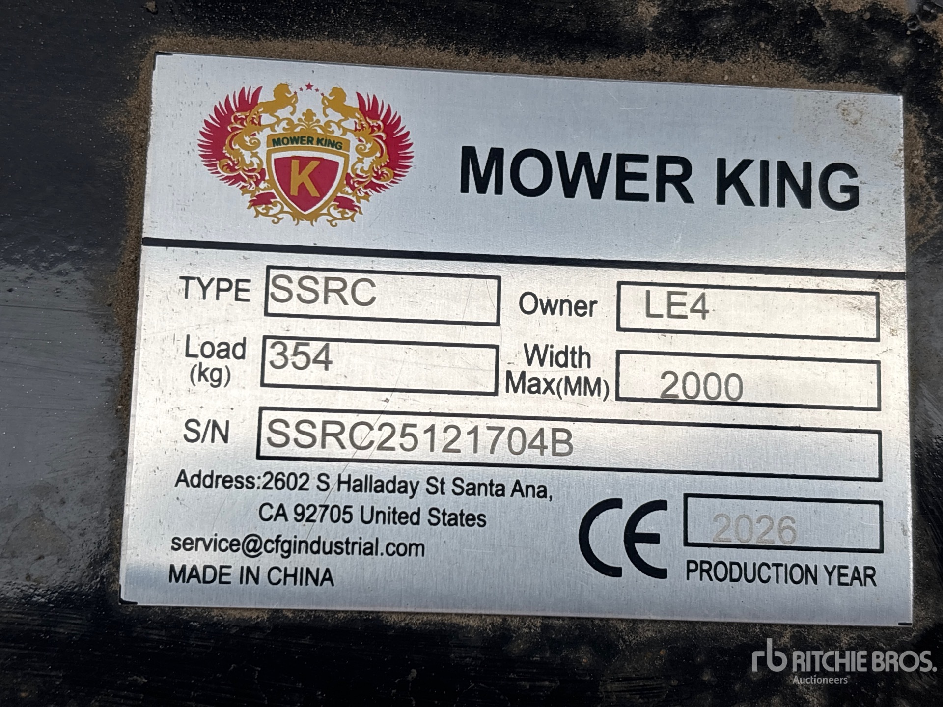 2026 Mower King SSRC