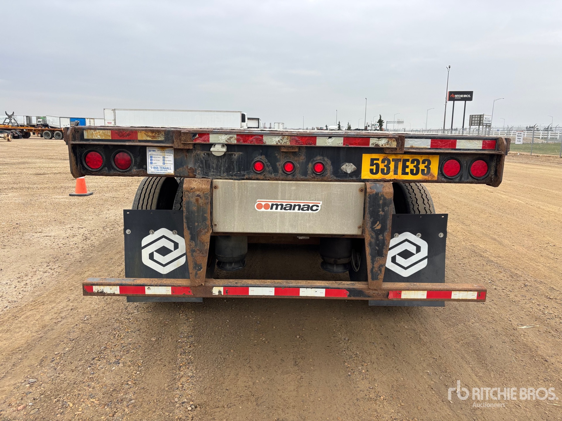 2014 Manac Tri/A 53 ft Extendable