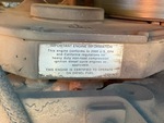 Engine with Emission Label