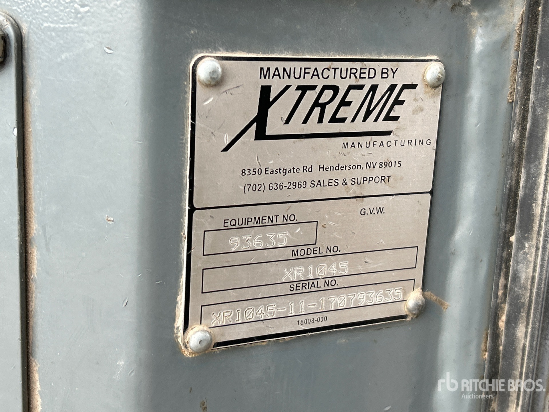 2017 Xtreme XR1045