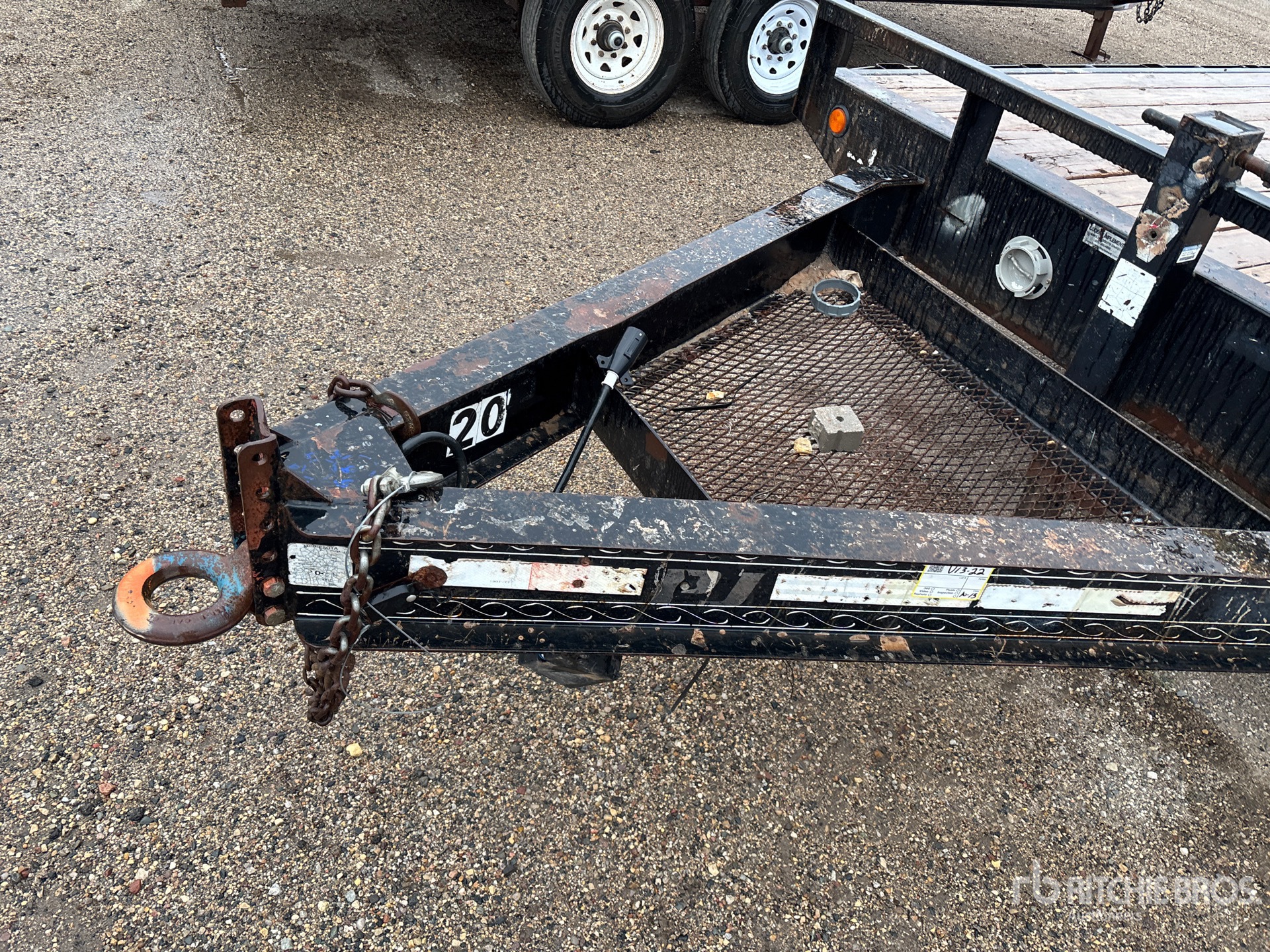 2008 Pj Trailers 20 ft T/A