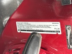 Engine with Emission Certification Label