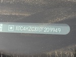 General Appearance with Frame Stamp Serial Number/VIN Photo