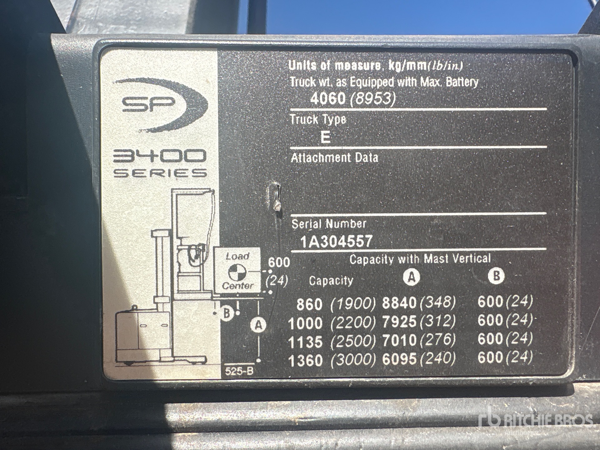 2006 Crown SP345H-30