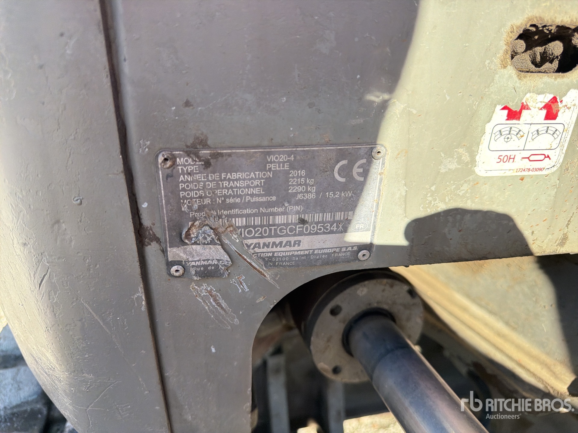 2016 Yanmar VIO20-4