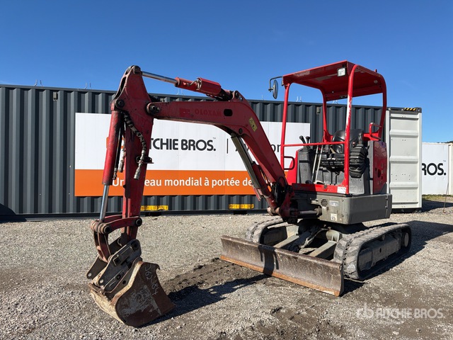 2016 Volvo ECR25D Mini Excavator: <6.6t