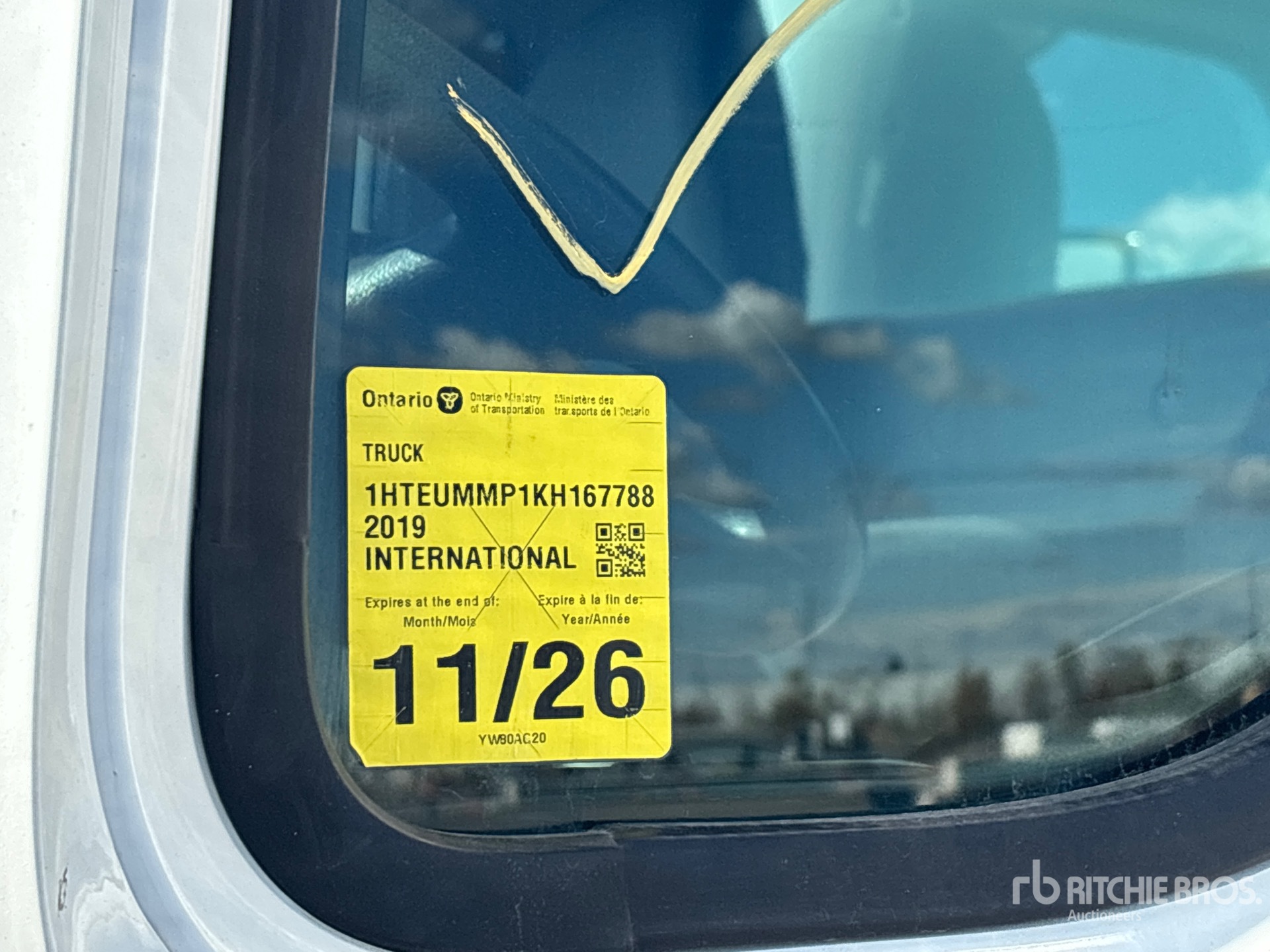 2019 International MV607