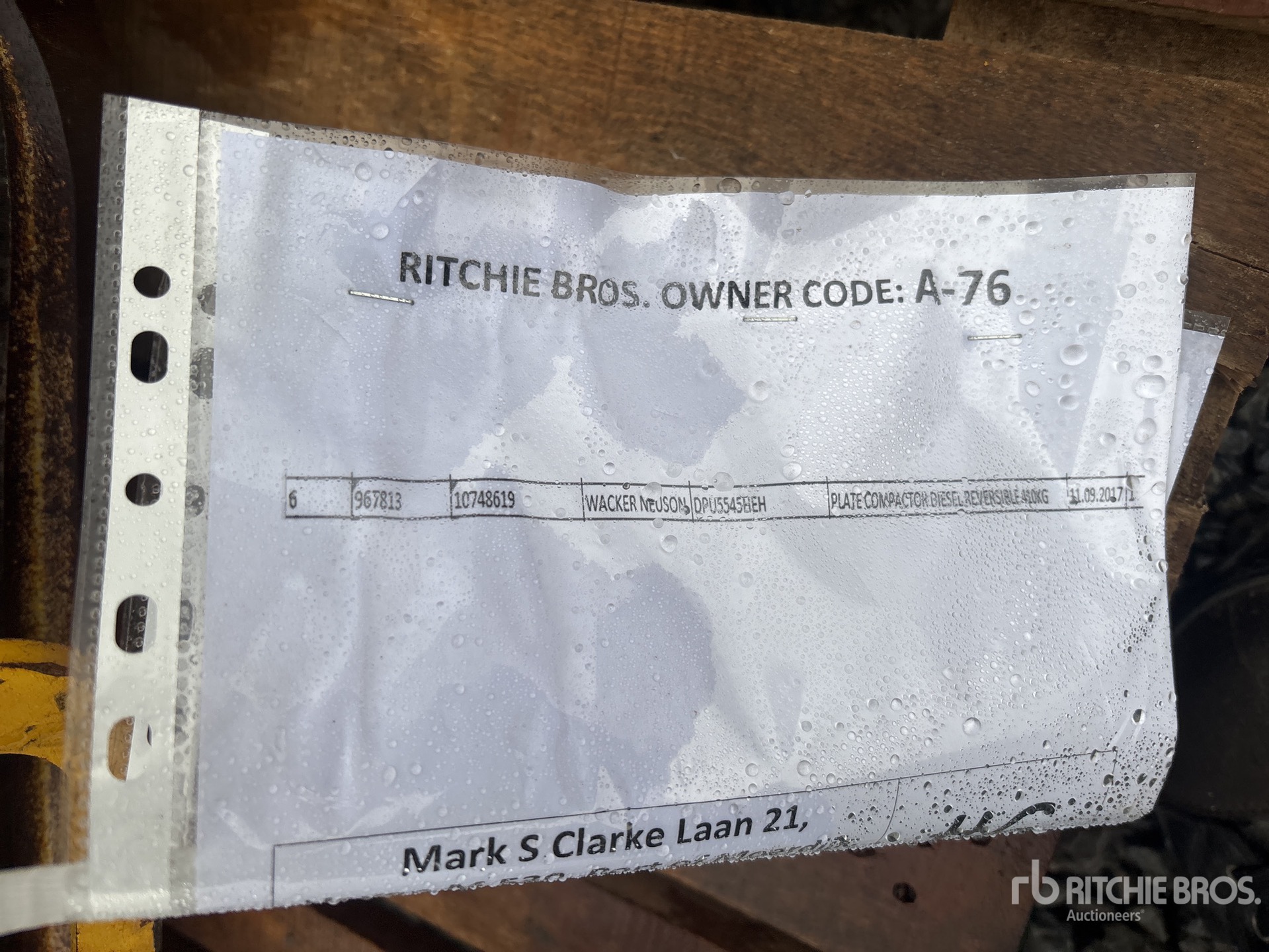 2017 Wacker Neuson DPU5545HEH