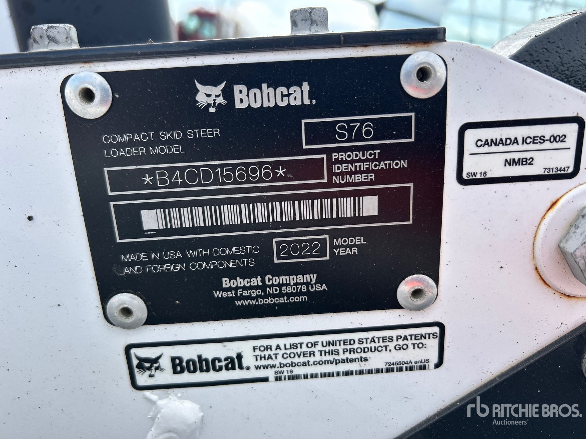 2022 Bobcat S76