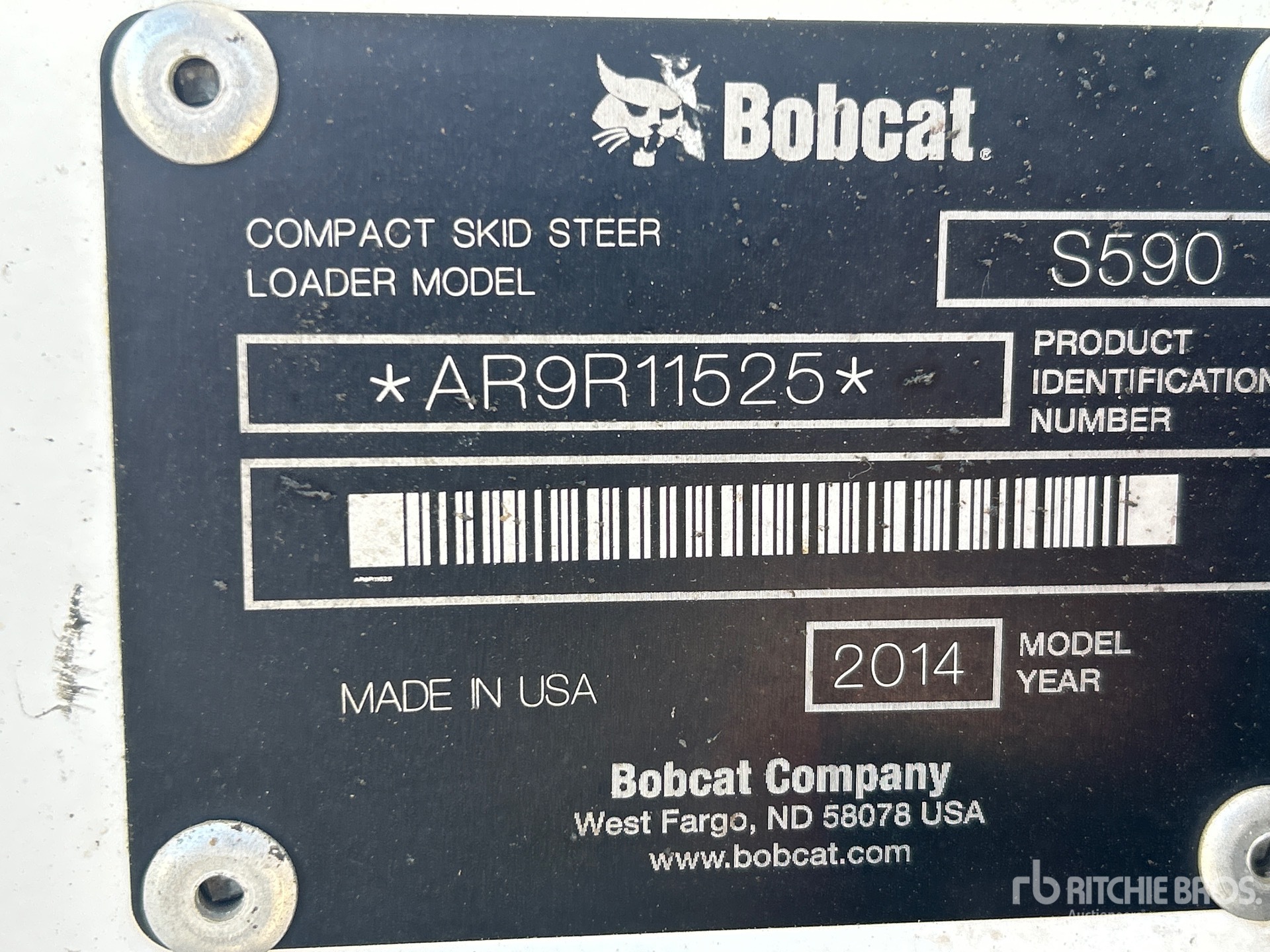 2014 Bobcat S590