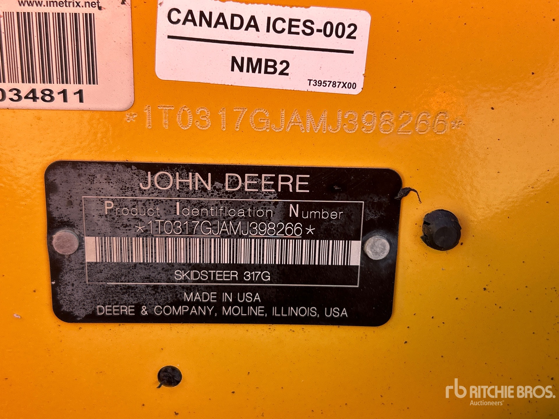 2021 John Deere 317G