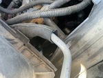 Engine with A/C Compressor