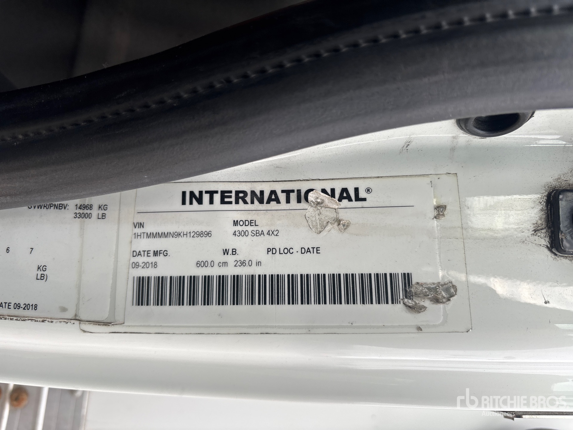 2019 International 4300