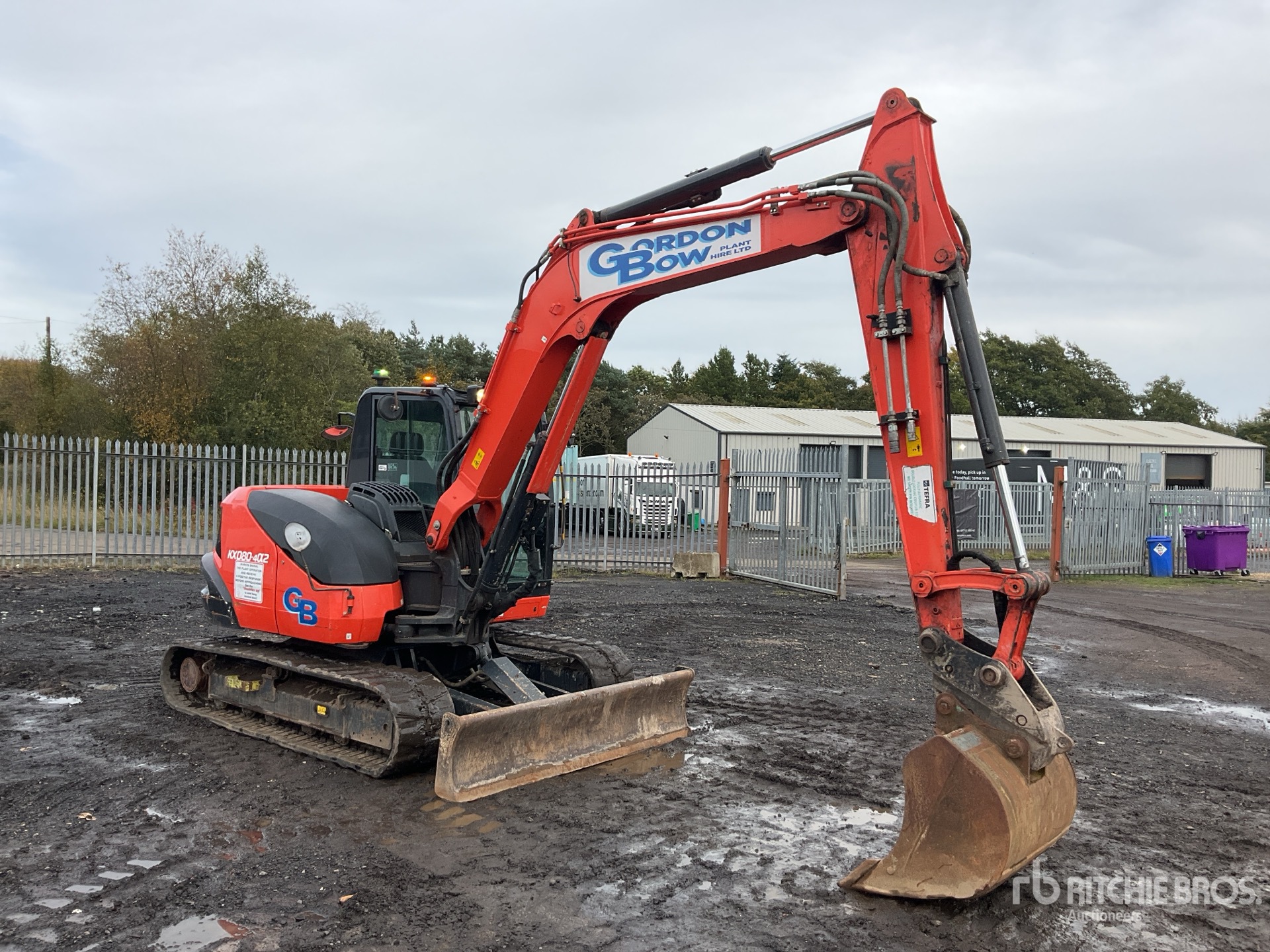 2022 Kubota KX080-4A2