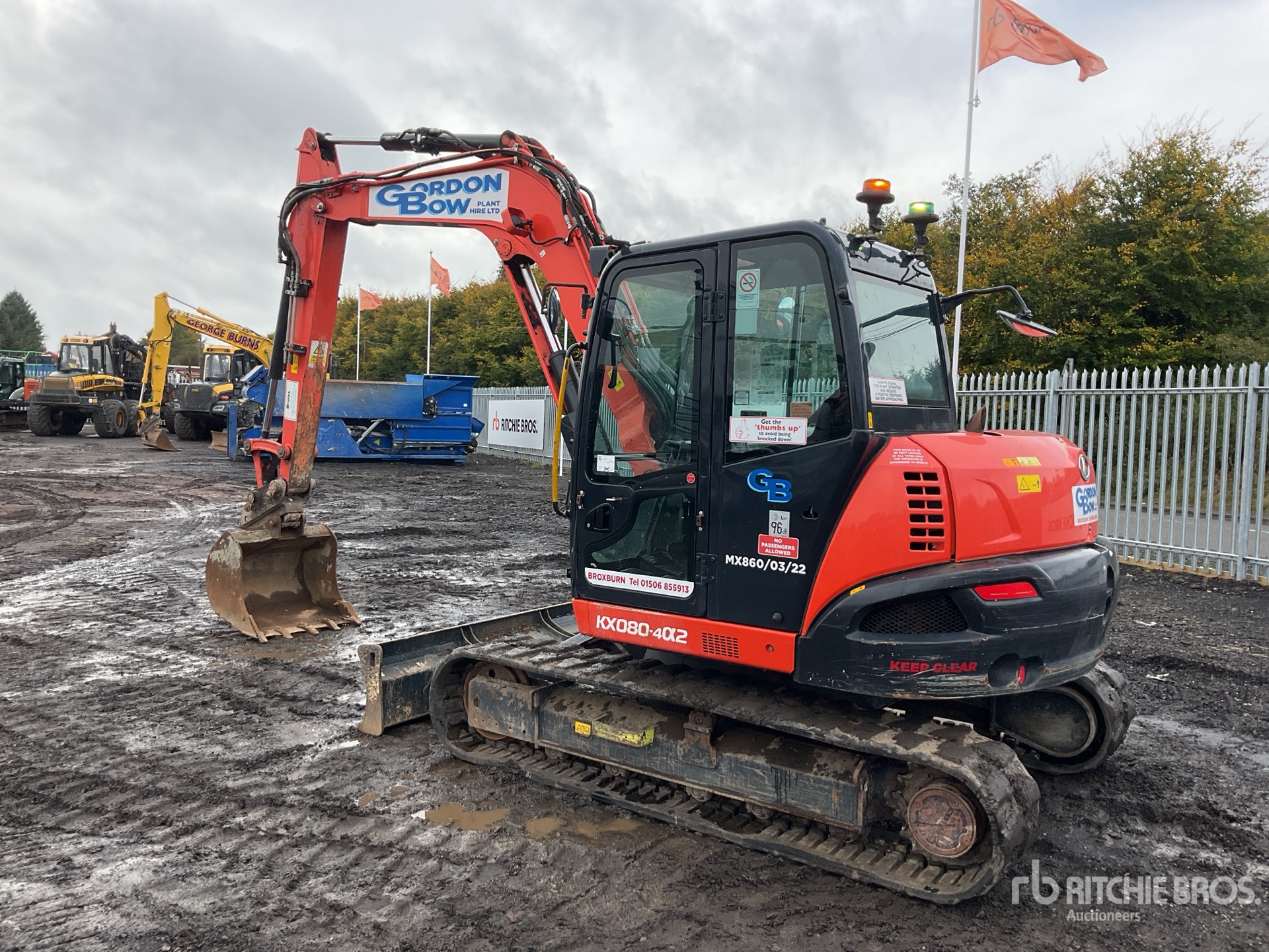 2022 Kubota KX080-4A2