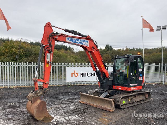 2022 Kubota KX080-4a2 Tracked Excavator
