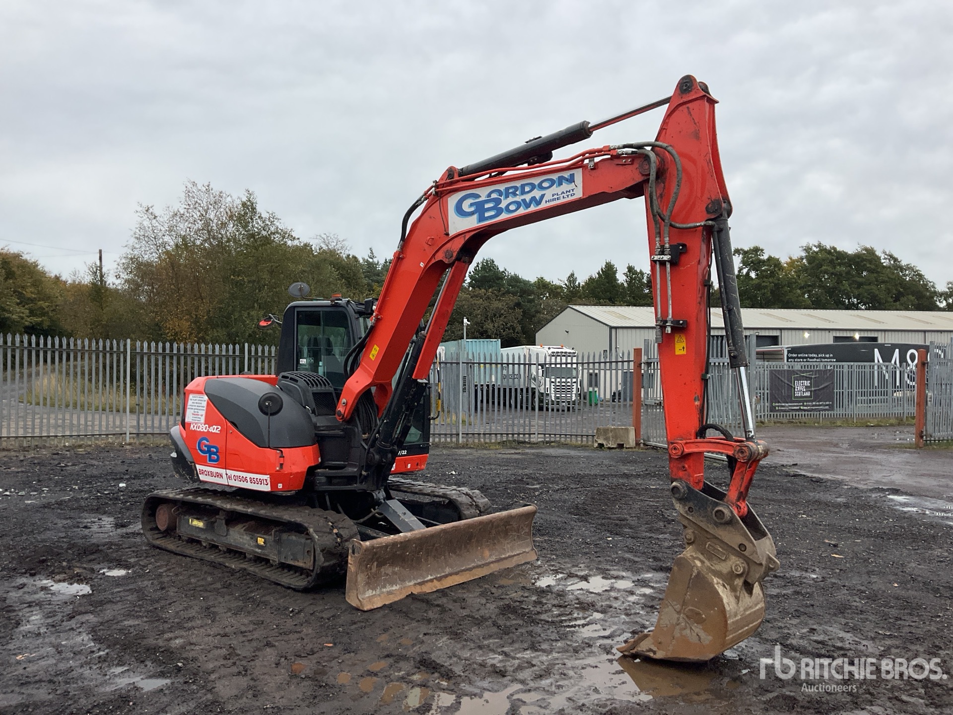 2022 Kubota KX080-4A2