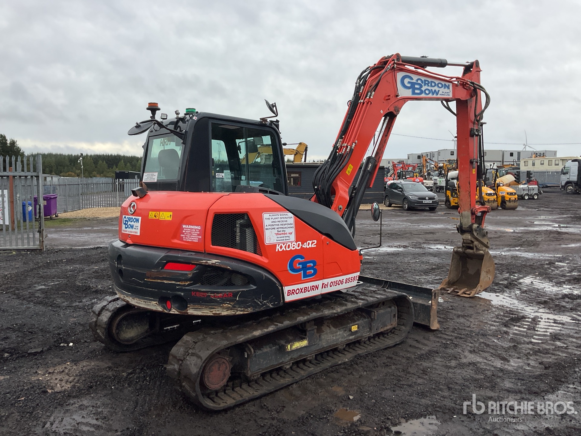 2022 Kubota KX080-4A2