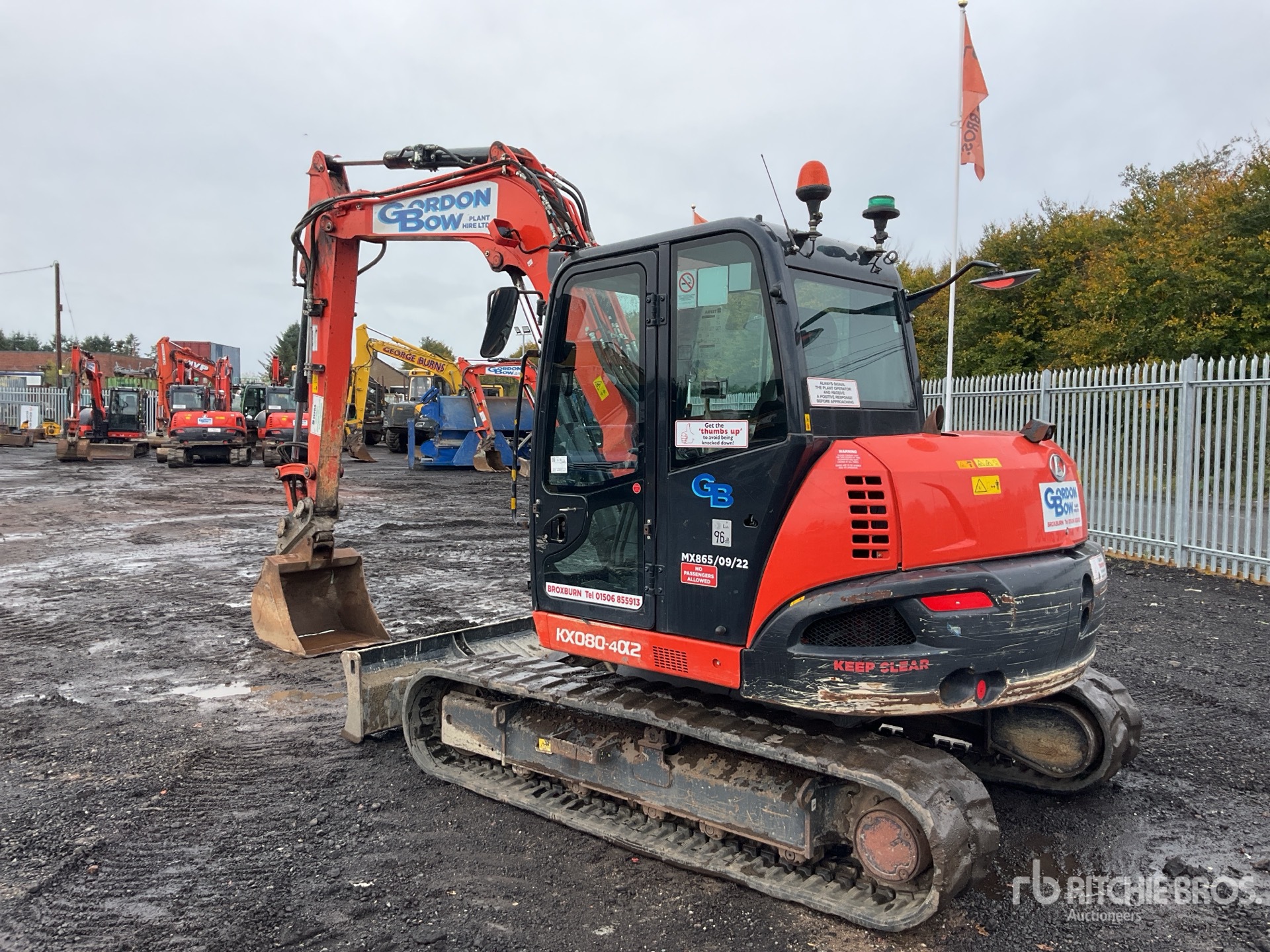 2022 Kubota KX080-4A2
