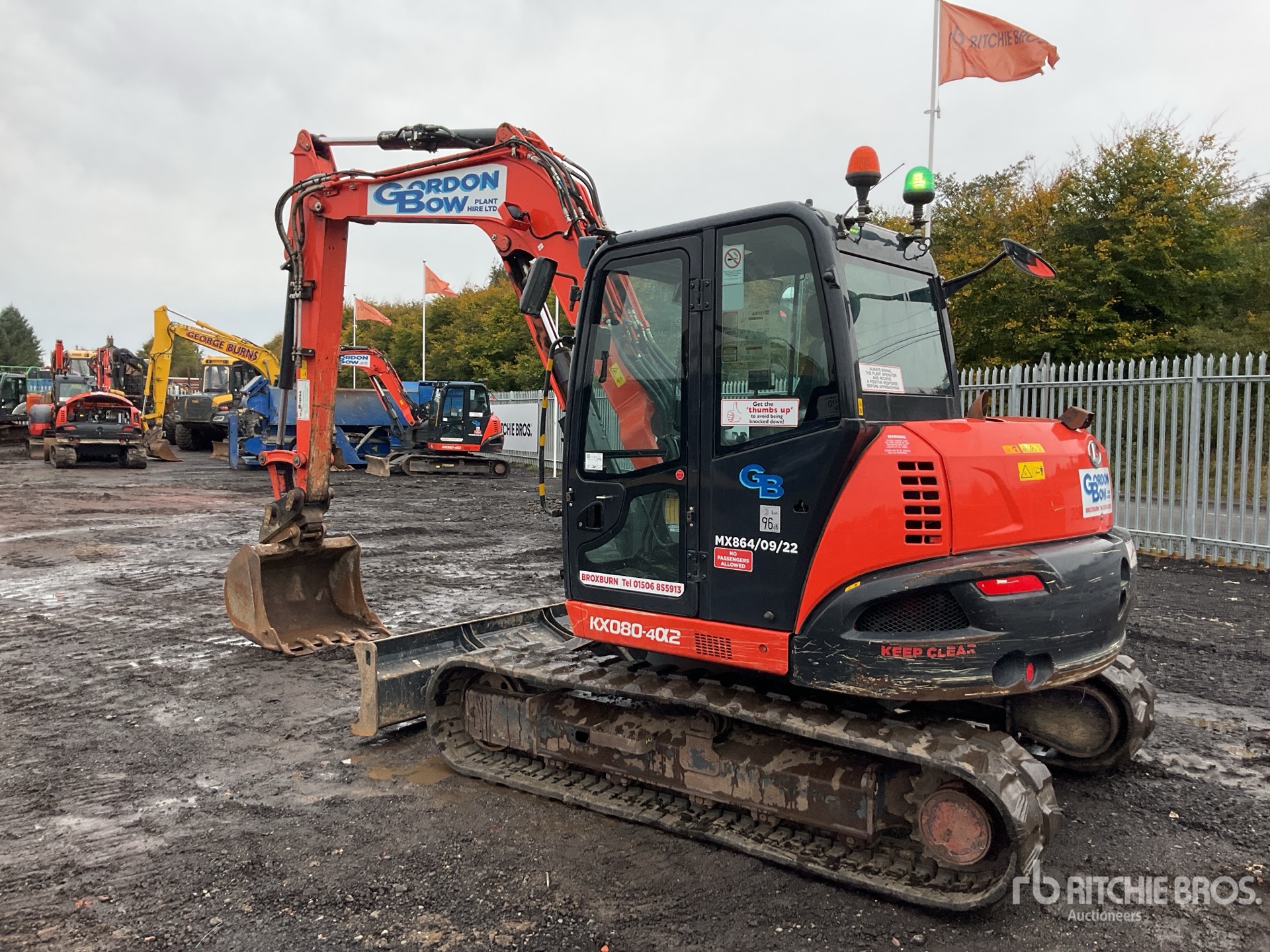 2022 Kubota KX080-4A2