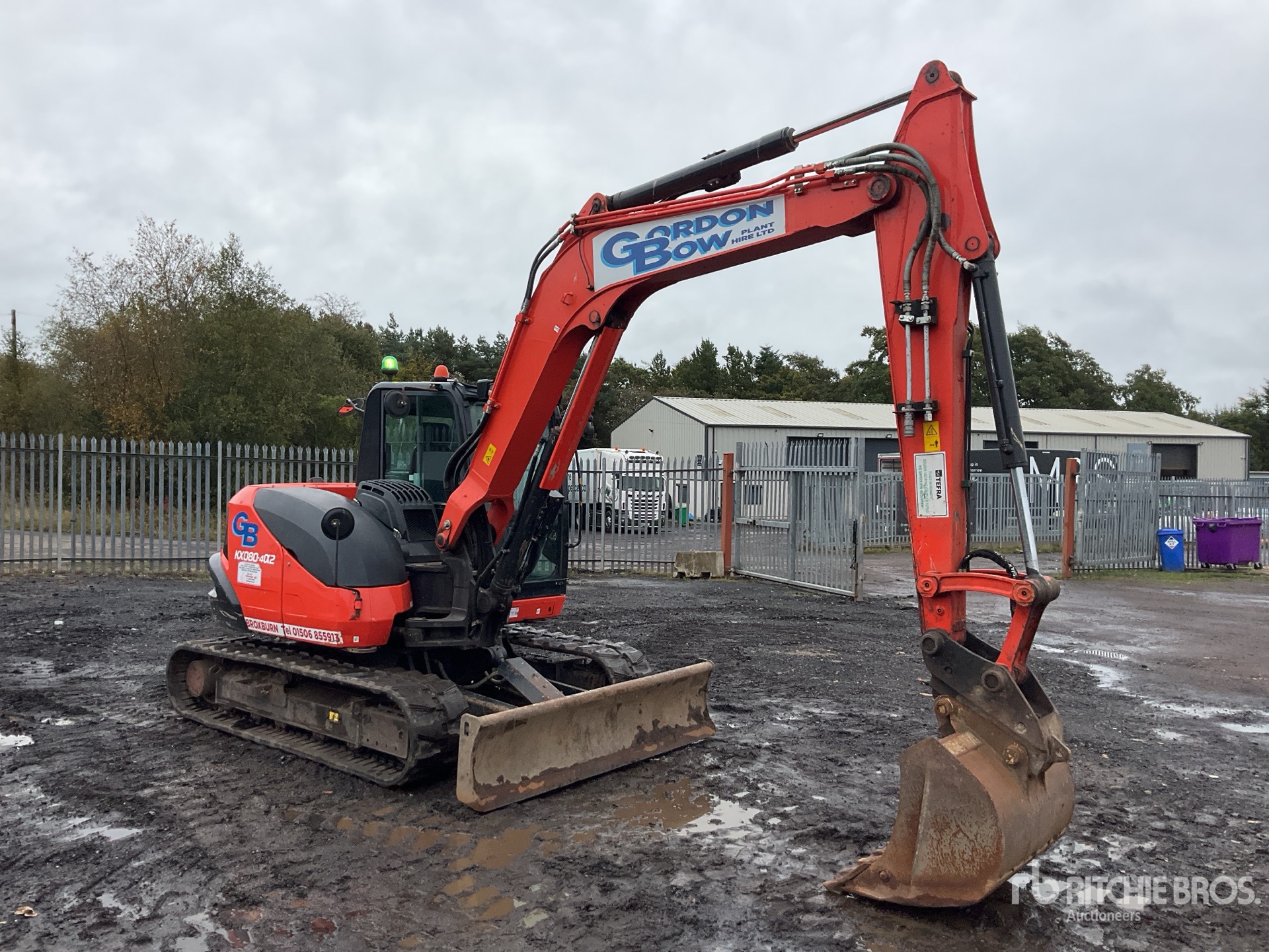 2022 Kubota KX080-4A2