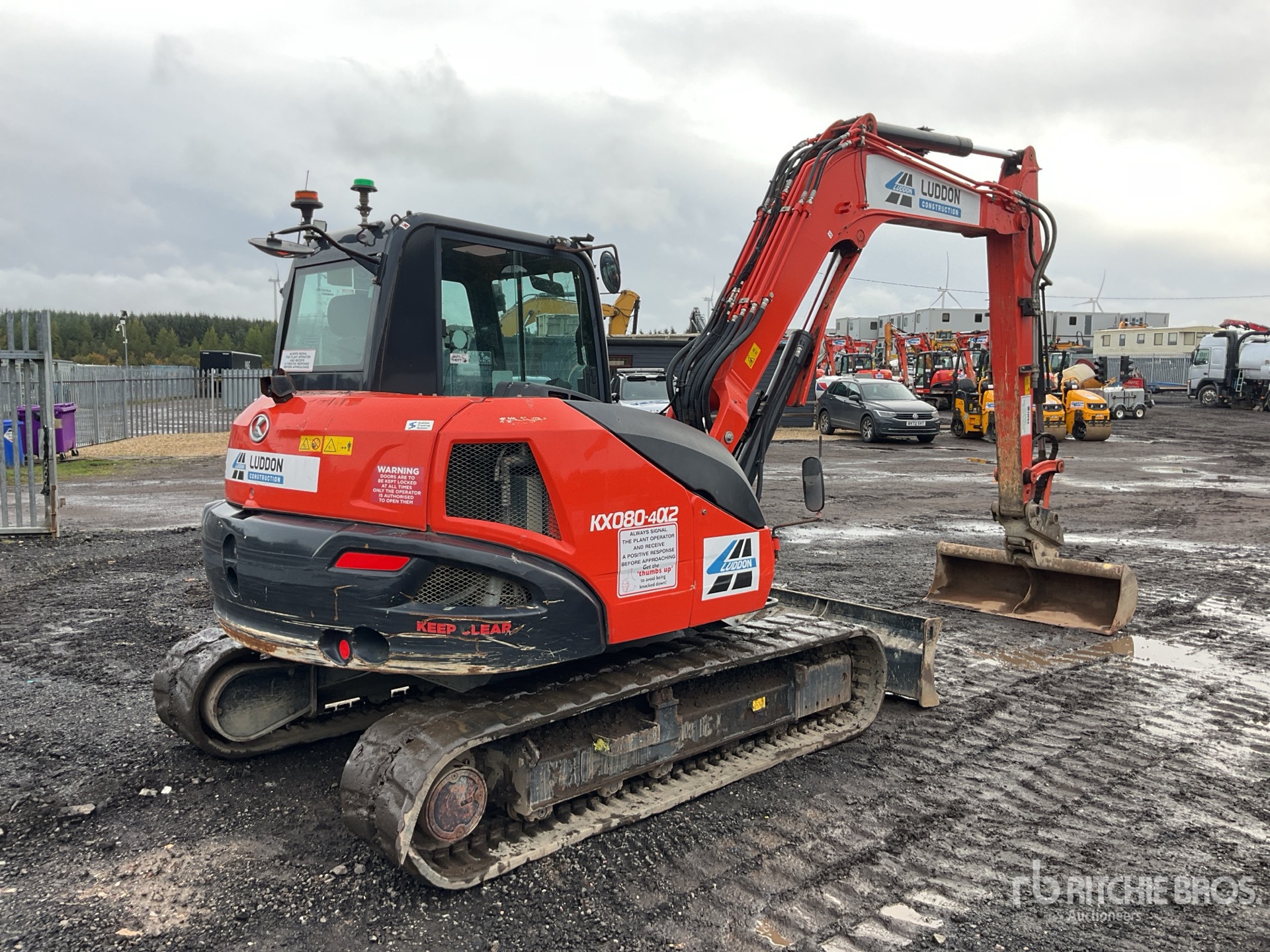 2022 Kubota KX080-4A2