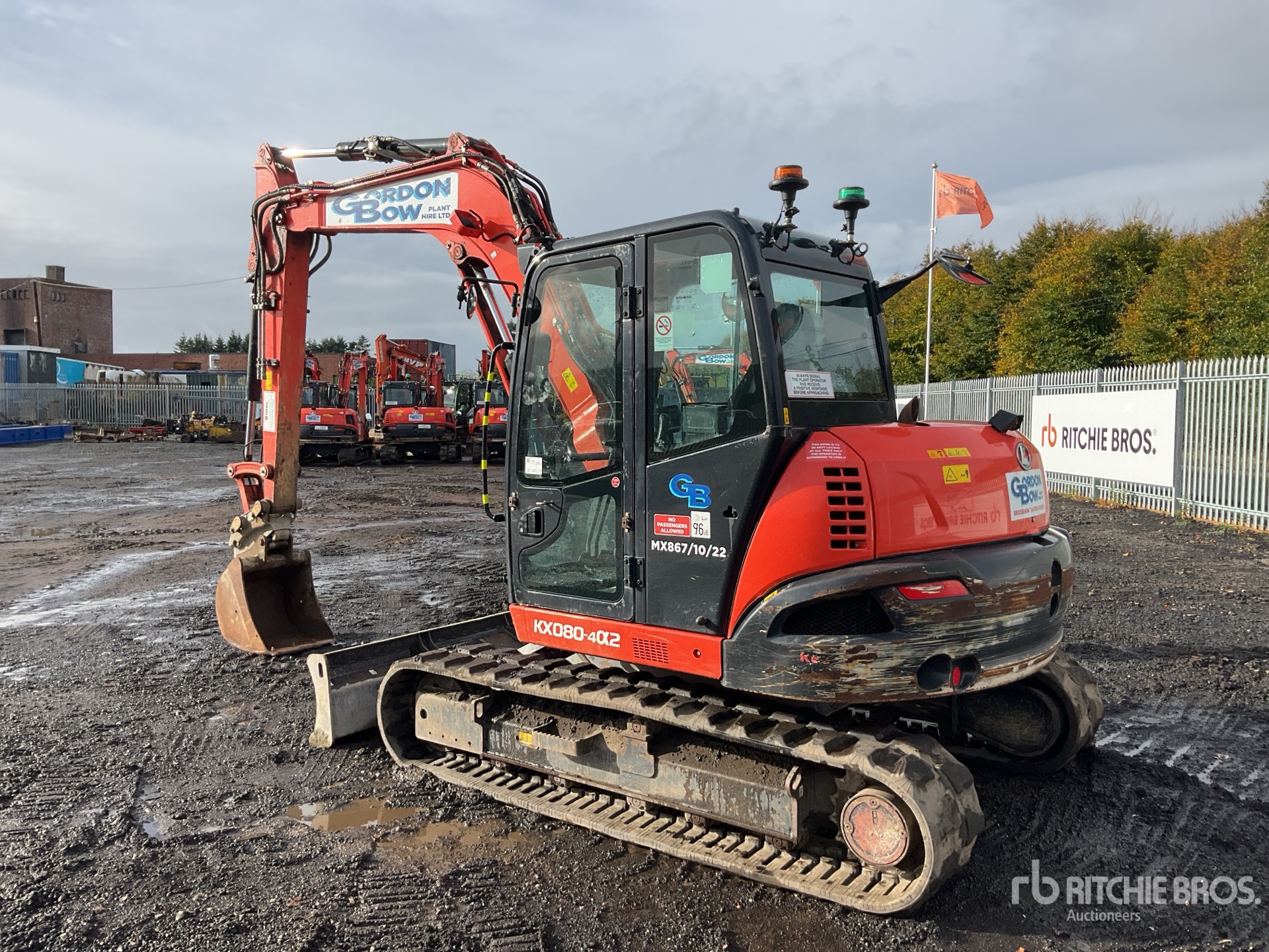 2022 Kubota KX080-4A2