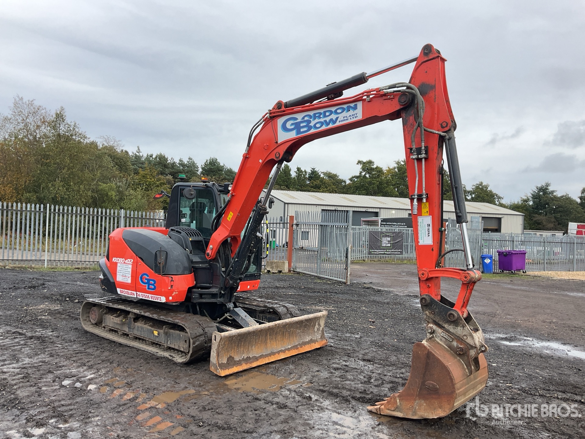 2022 Kubota KX080-4A2