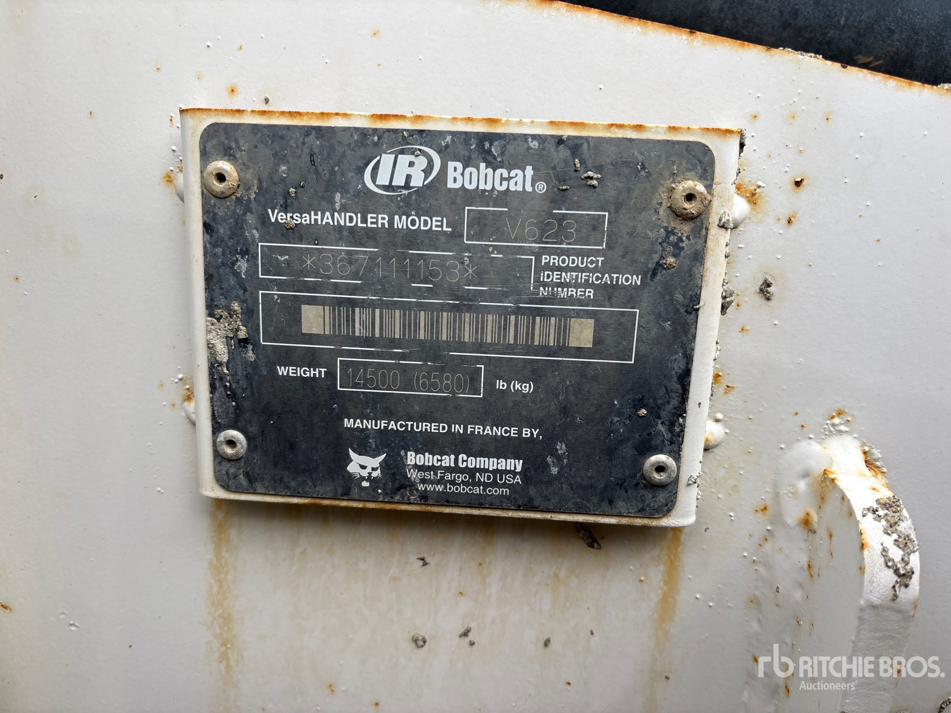 2002 Bobcat V623 VERSAHANDL