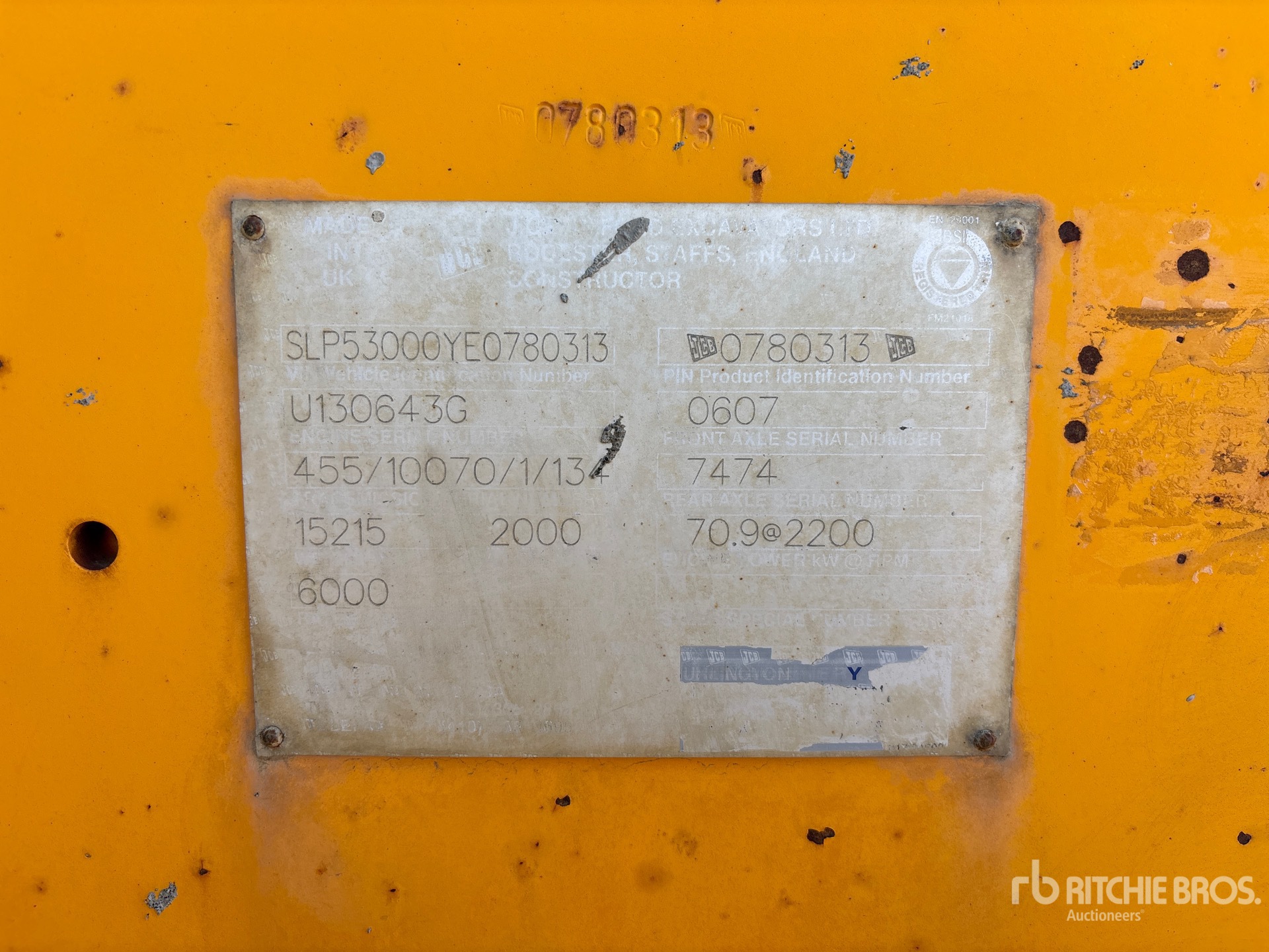 2000 JCB 530