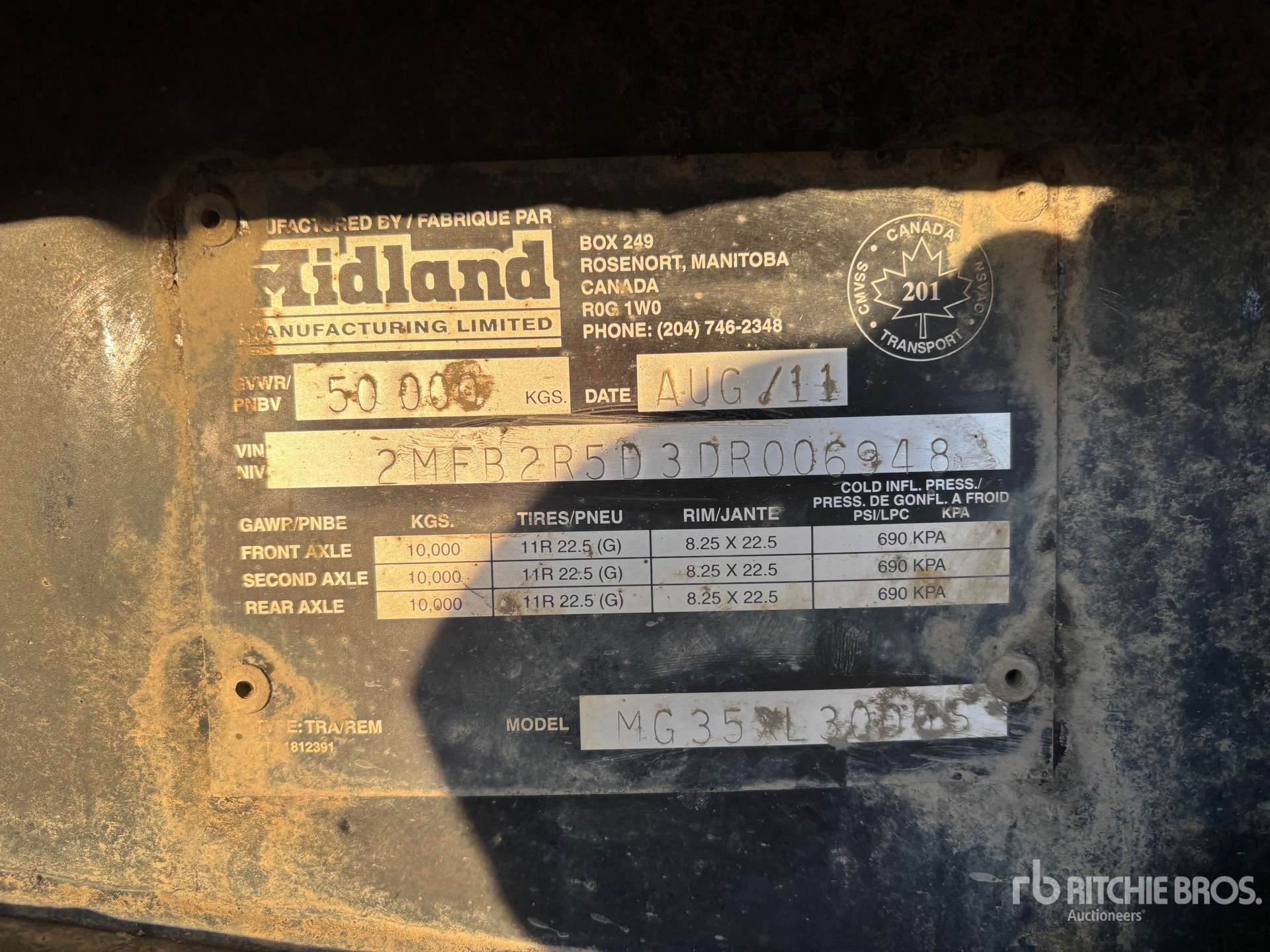 2013 Midland XL3000