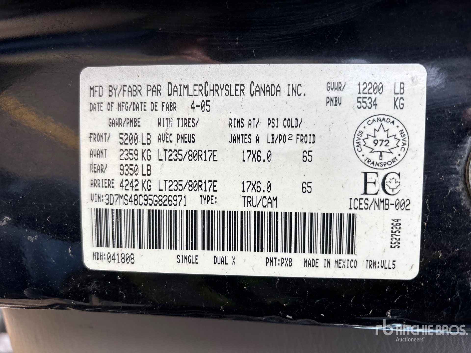 2005 Dodge RAM 3500