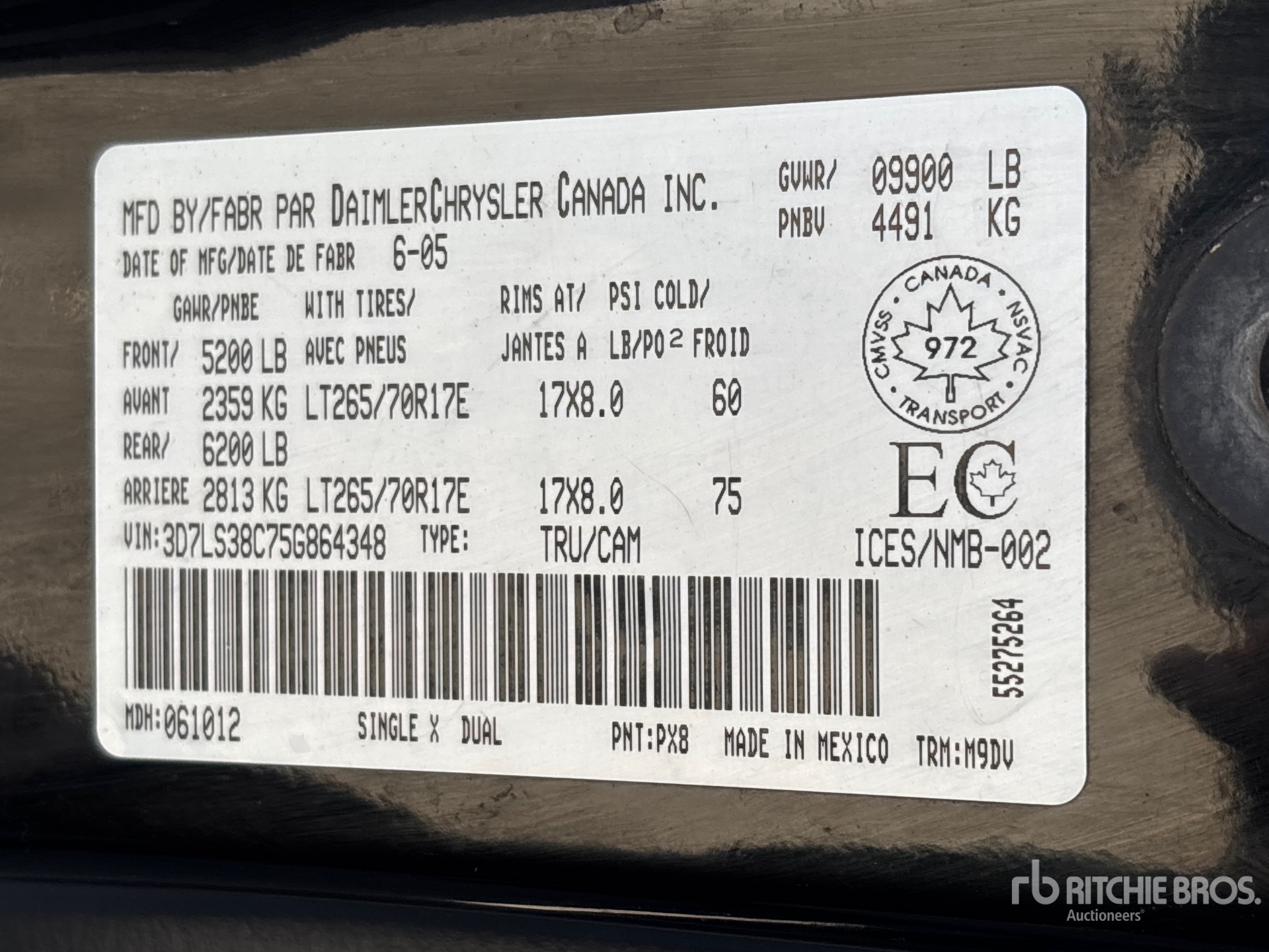 2005 Dodge RAM 3500