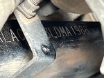 General Appearance with Frame Stamp Serial Number/VIN Photo