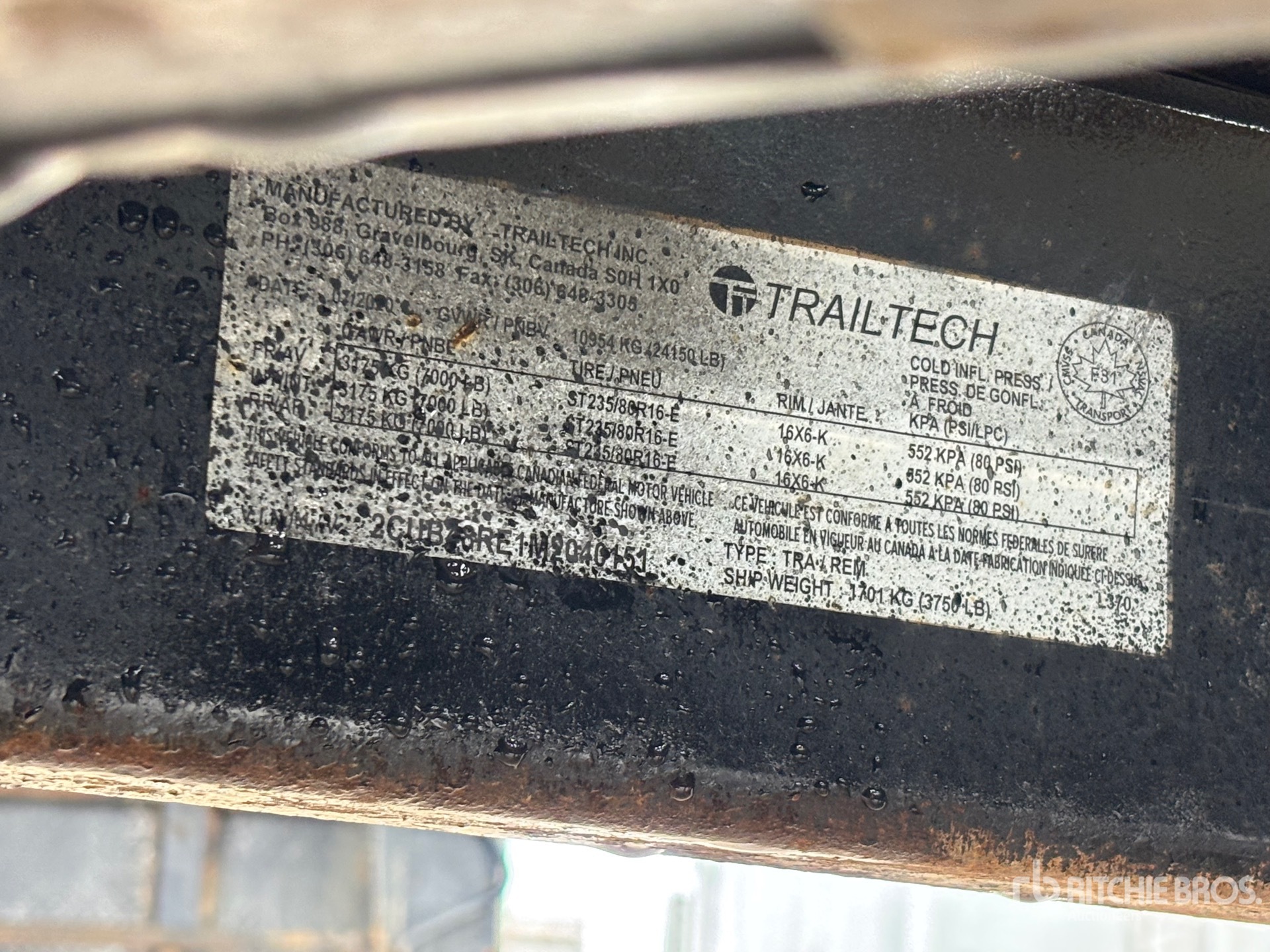 2021 Trailtech L370