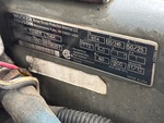 General Appearance with Unit Serial Number