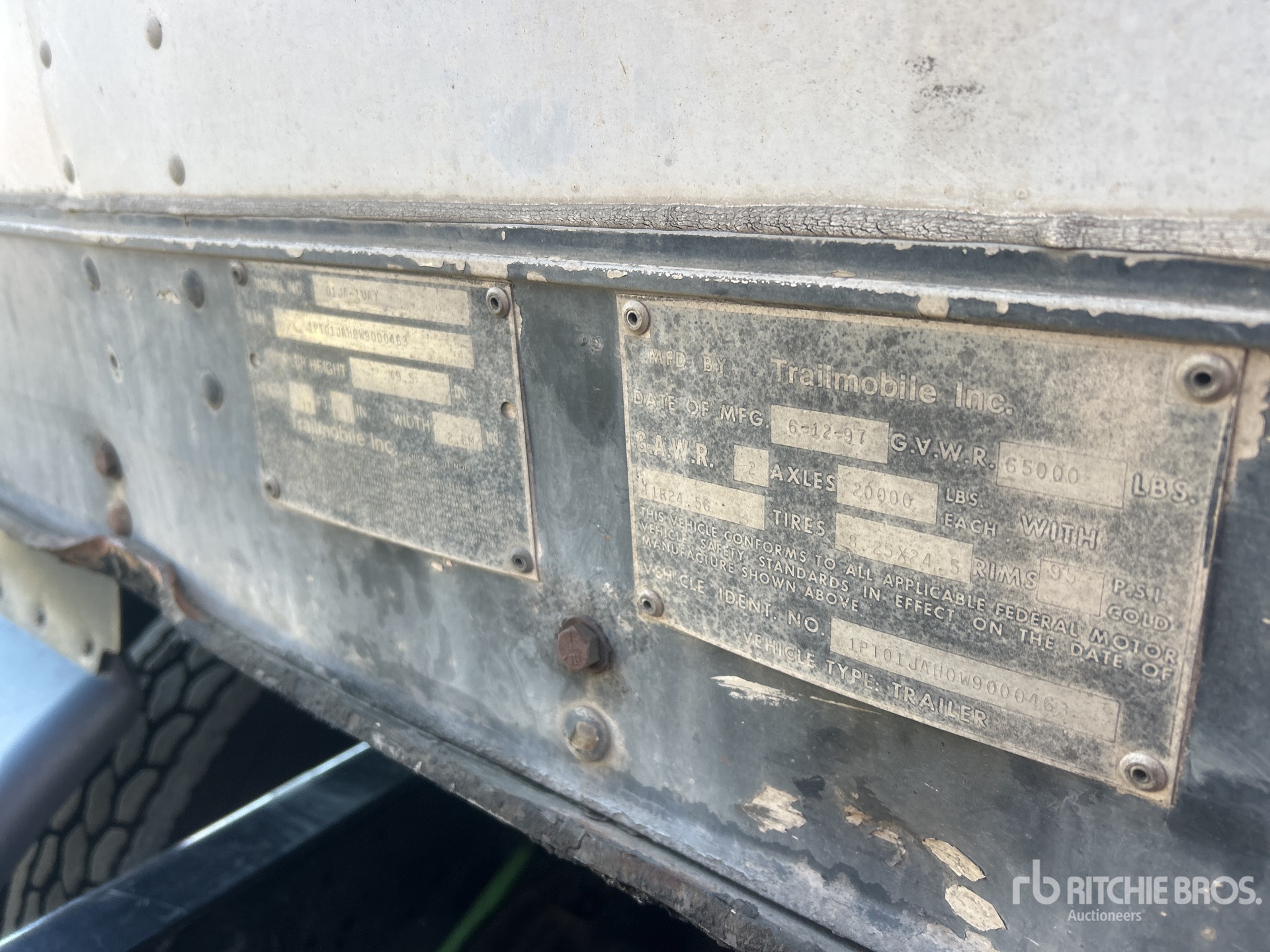 1998 Trailmobile 53 FT X 102 IN
