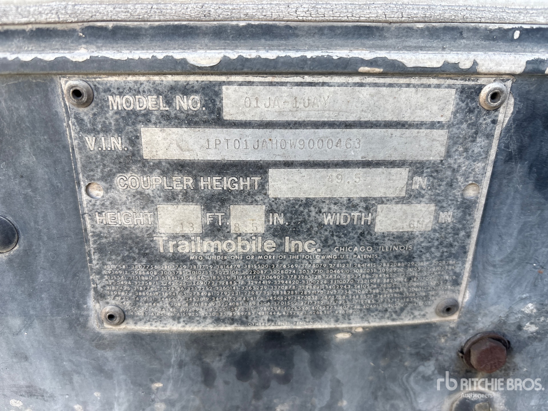 1998 Trailmobile 53 FT X 102 IN