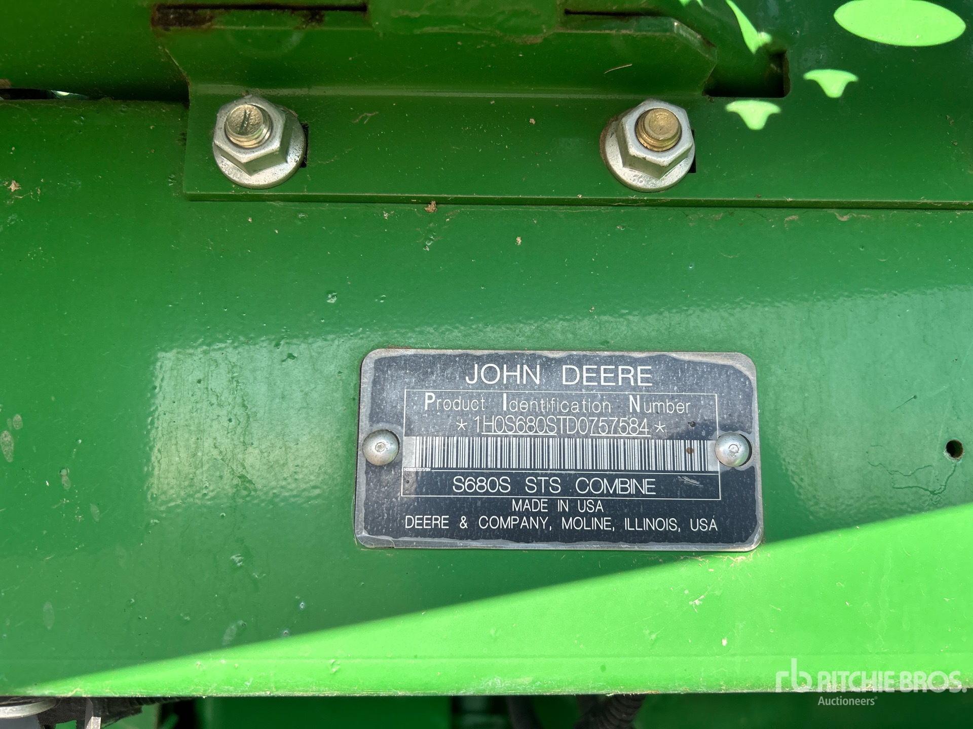 2013 John Deere S680