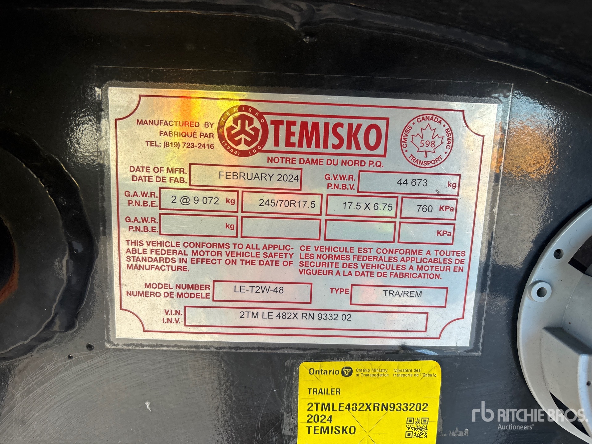 2024 Temisko LE-T2W-48