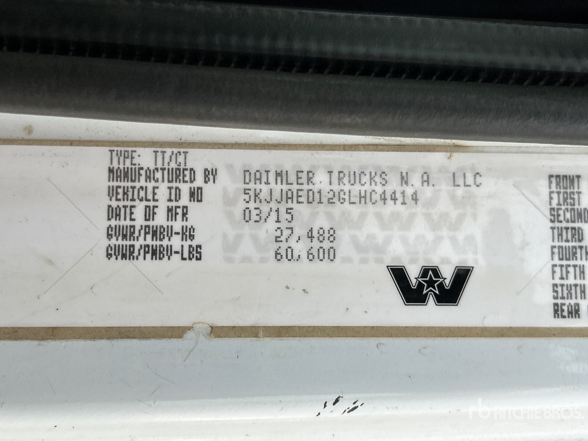 2016 Western Star 4900
